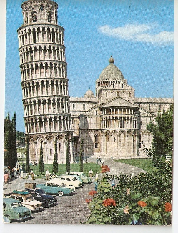 Postal 044371 : Pisa. Abse of the Cathedral and Leaning Tower