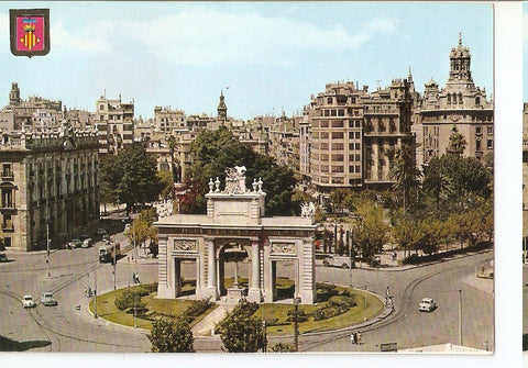 Postal 044385 : Valencia. Plaza del Marques de Estella