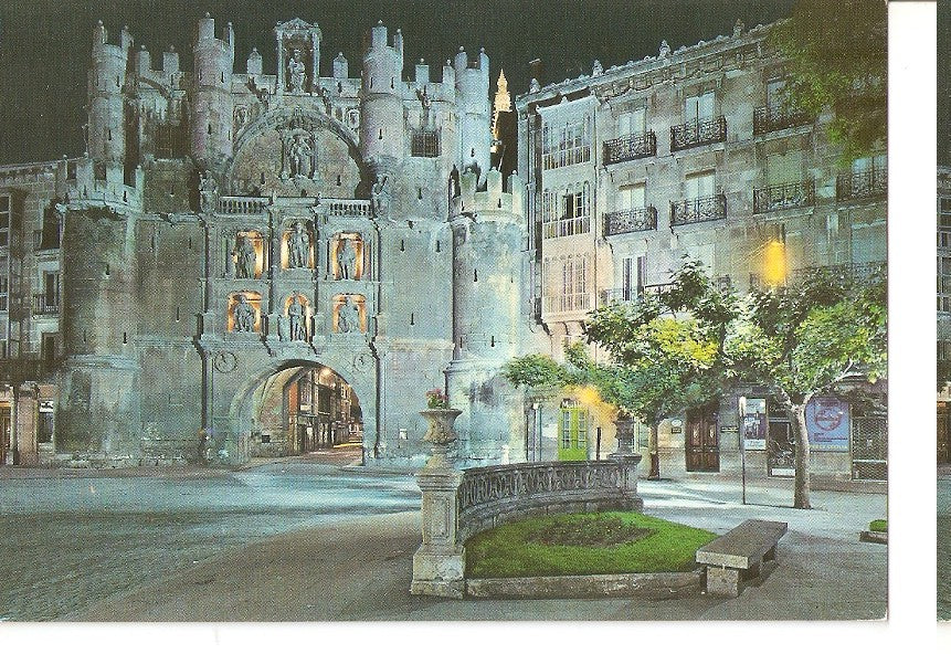 Postal 044391 : Burgos. Arco de Santa Maria