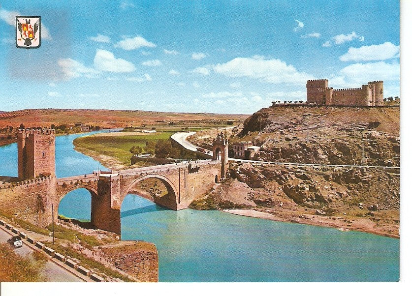 Postal 044419 : Toledo. Puente de Alcantara y Castillo de San Servando