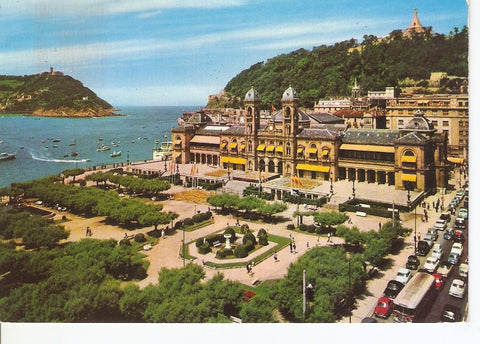 Postal 044428 : San Sebastian. Parque Alderdi-Eder y Ayuntamiento