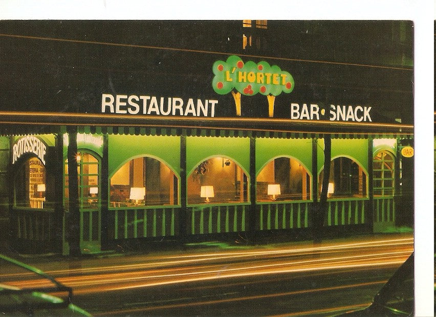 Postal 044452 : Restaurant LHortet Bar Snack (Barcelona)