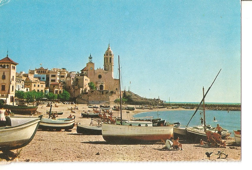 Postal 044453 : Sitges (Barcelona)