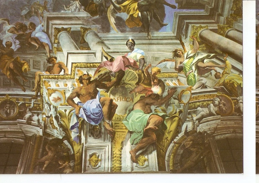 Postal 044465 : Roma St. Ignatius Church - Detail if the vault by A. Pozzo (Africa)