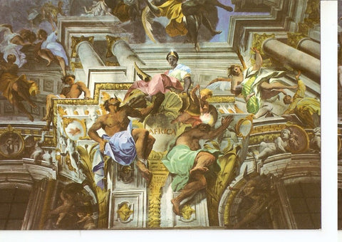 Postal 044465 : Roma St. Ignatius Church - Detail if the vault by A. Pozzo (Africa)