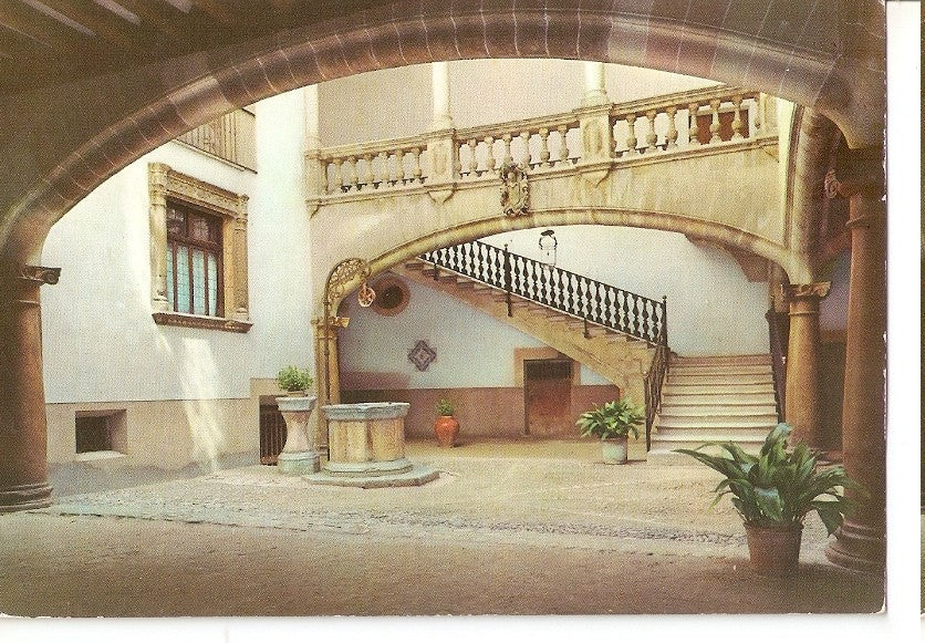 Postal 044486 : Mallorca (Baleares) España. Patio de Casa de Oleza