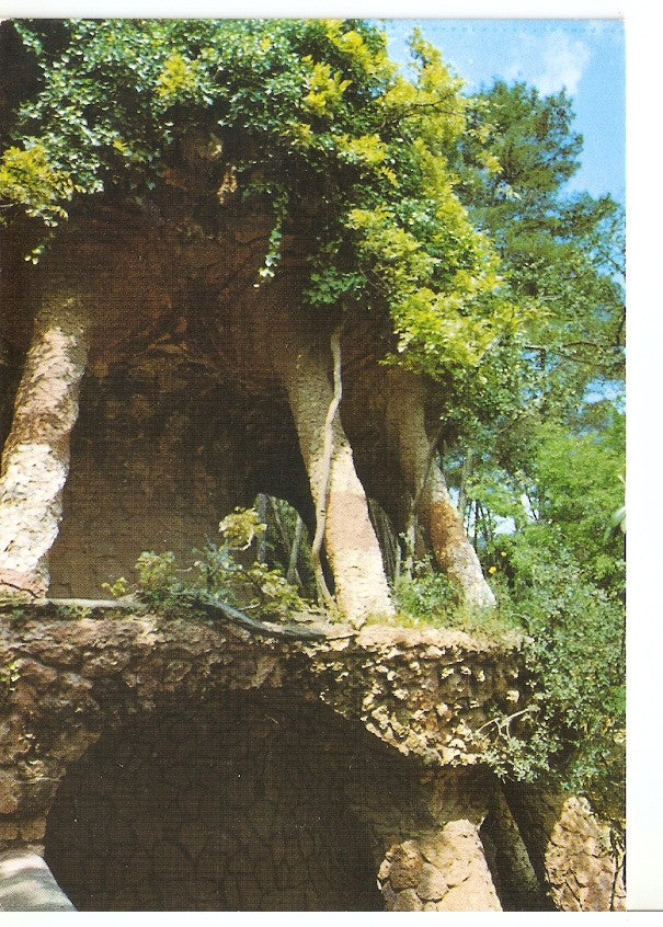 Postal 044516 : Barcelona. Parque Guell (Arquitecte Gaudi). Paseo de la Lavandera