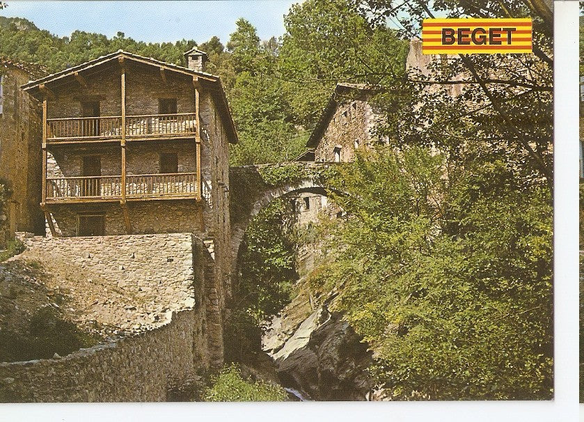 Postal 044518 : Beget (Girona). Vista parcial