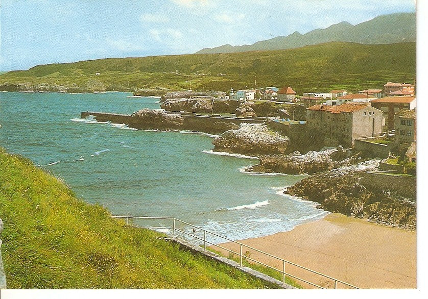 Postal 044531 : Llanes (Asturias). Playa del Sablon