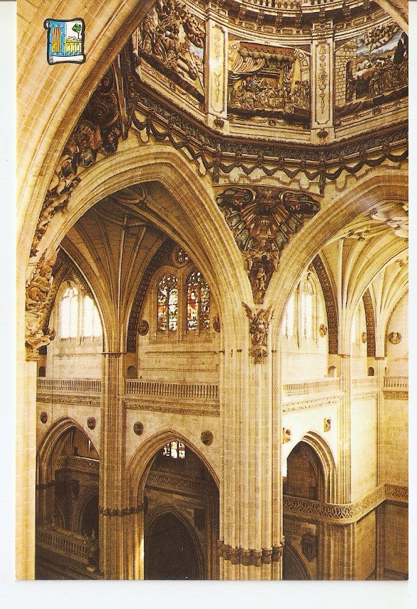 Postal 044543 : Salamanca. Catedral Nueva. Cupula central