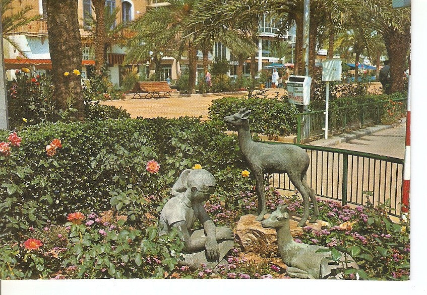 Postal 044546 : Costa Brava. Lloret de Mar. Detalle del Paseo