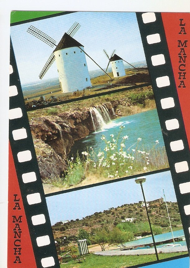 Postal 044553 : Molinos de Viento - Lagunas de Ruidera