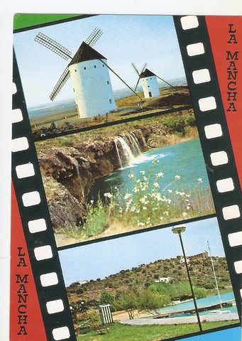Postal 044553 : Molinos de Viento - Lagunas de Ruidera