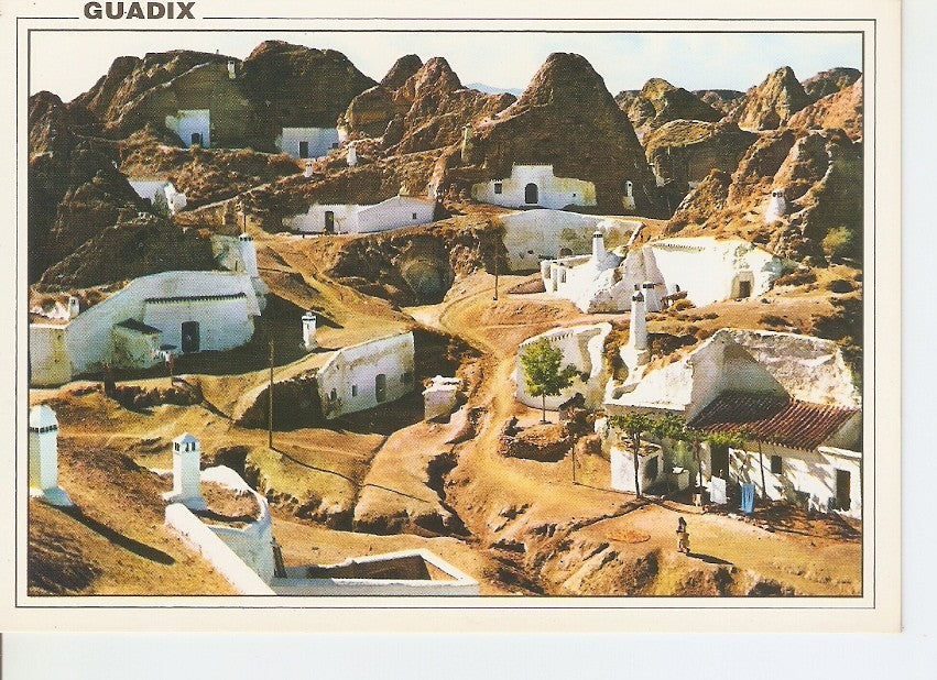 Postal 044570 : Guadix (Granada). Vista de Cuevas