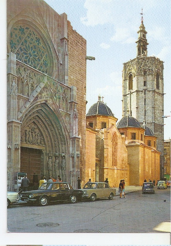 Postal 044590 : Valencia. Catedral y Miguelete