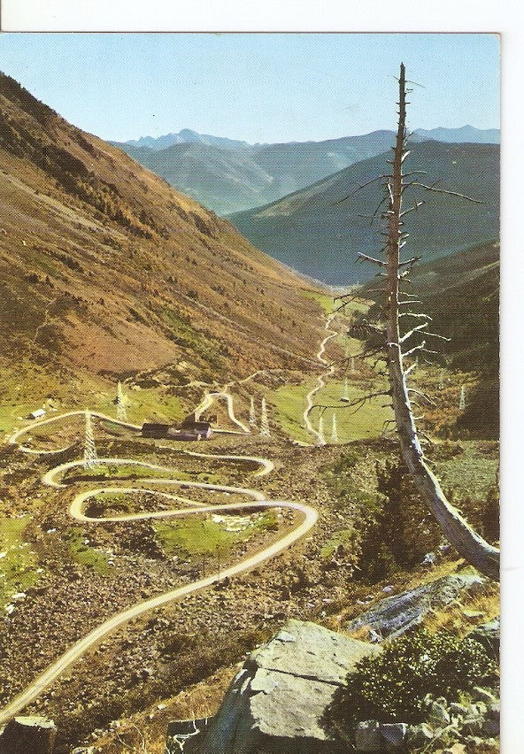 Postal 044599 : Pirineos de Lerida. El Pallars. Puerto de la Bonaigua. Le Pallars. Col de la Bonaigua