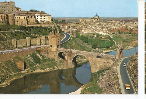 Postal 044611 : Toledo. Puente de Alcantara y vista parcial