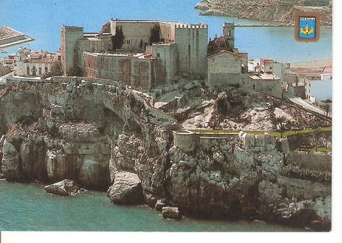 Postal 044612 : Peñiscola (Castellon). Vista aerea