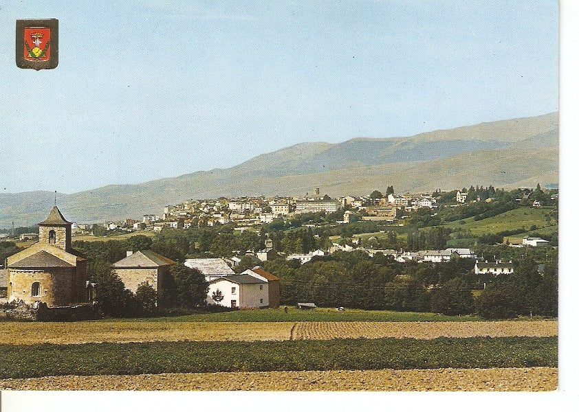 Postal 044615 : Puigcerda. Vista general desde Bourgt-Madame