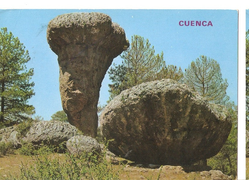Postal 044625 : Cuenca. Ciudad Encantada. Tolmo Alto