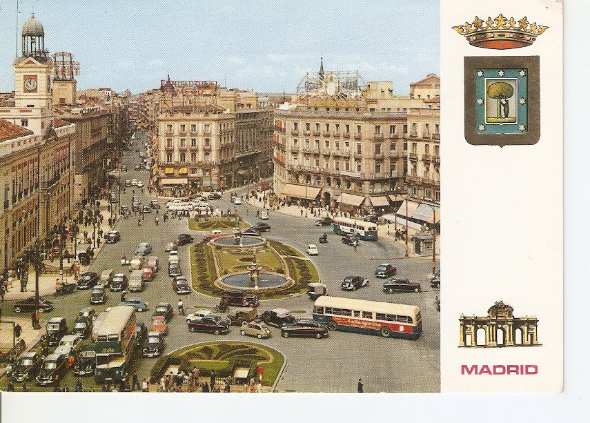 Postal 044642 : Puerta del Sol. Madrid