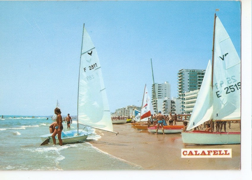 Postal 044644 : Costa Dorada - Tarragona. Calafell. Playa