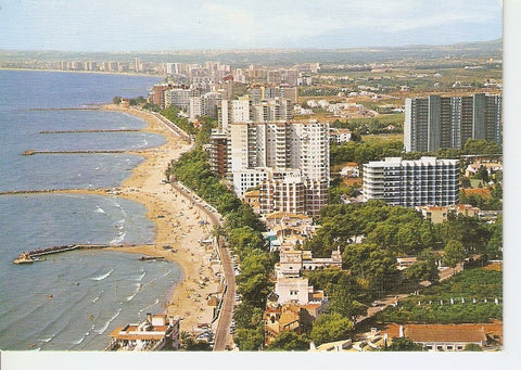 Postal 044672 : Benicasim (Costa del Azahar). Playa y vista general