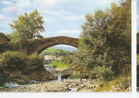 Postal 044732 : Lierganes (Santander). Puente romano