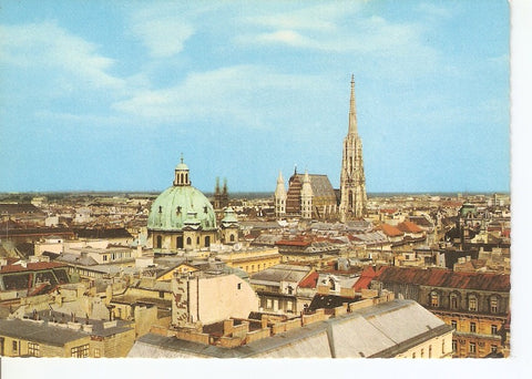 Postal 044811 : Vienna - Cathedrale de St. Etienne et leglise St. Pierre