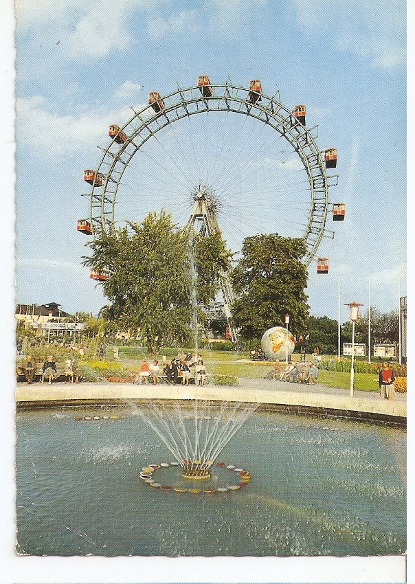 Postal 044813 : Vienna. The Prater and the Giant Wheel