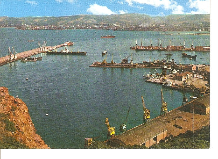 Postal 044820 : Gijon. Puerto del Musel