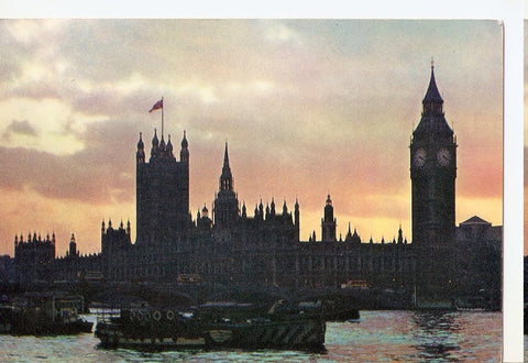 Postal 044821 : London. The majestic  structure of the Palace of Westminster