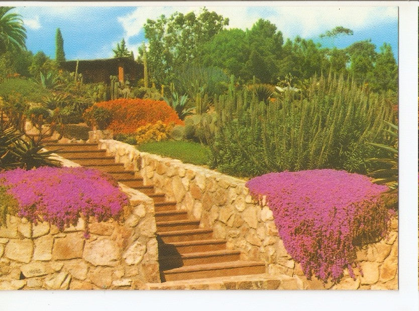 Postal 044822 : Jardin Botanico Tropical Pinya de Rosa. Blanes - Sta. Cristina - Lloret de Mar. Girona-Costa Brava
