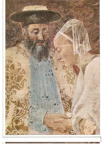 Postal 044837 : Piero della Francesca. Il ricevimento della Regina di Saba Arezzo - Sna Francesco