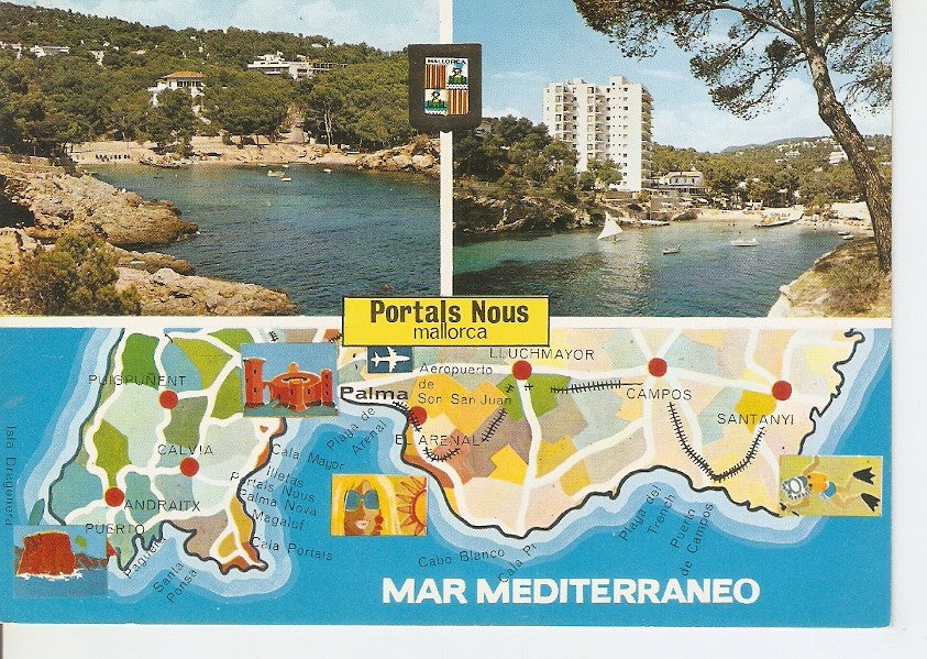 Postal 044841 : Portals Nous (Mallorca)