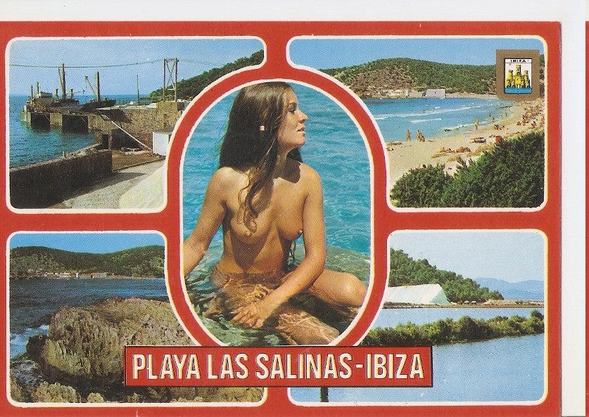 Postal 044851 : Ibiza. Isla Blanca. Playa Las Salinas. Diversos Aspectos