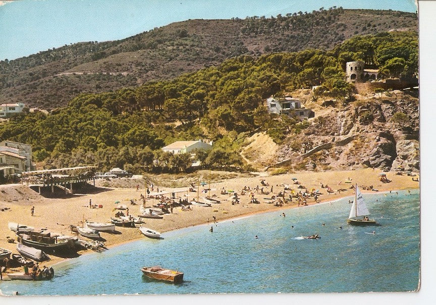 Postal 044852 : Costa Brava. Bagur. Sa Riera