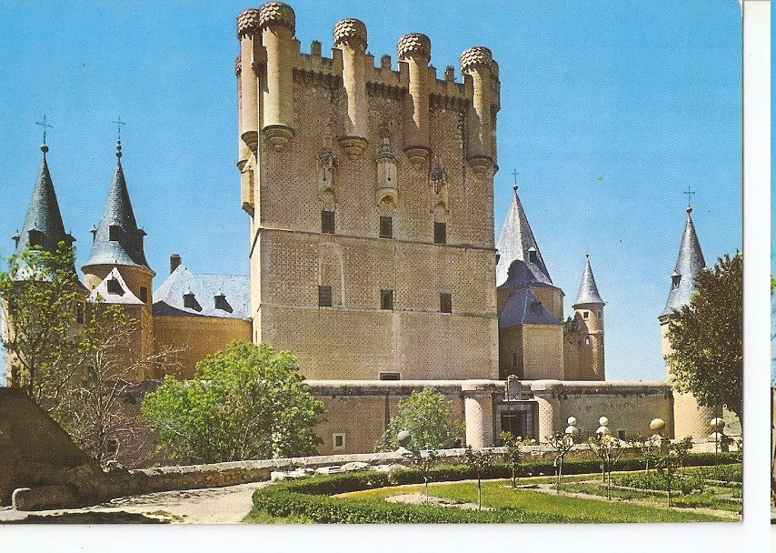 Postal 044858 : Segovia. El Alcazar. Entrada