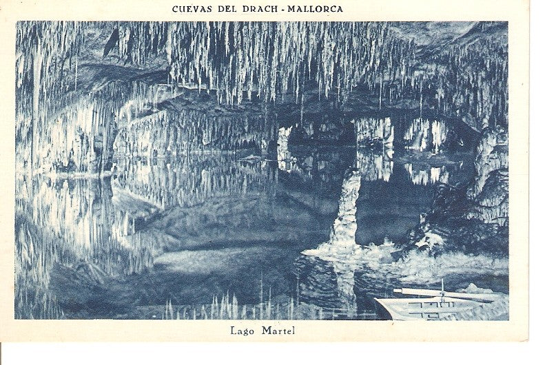 Postal 044865 : Cuevas del Drach - Mallorca. Lago Martel