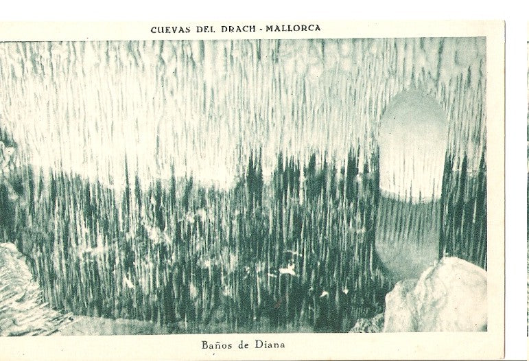 Postal 044866 : Cuevas del Drach - Mallorca. Baños de Diana