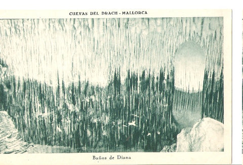 Postal 044866 : Cuevas del Drach - Mallorca. Baños de Diana