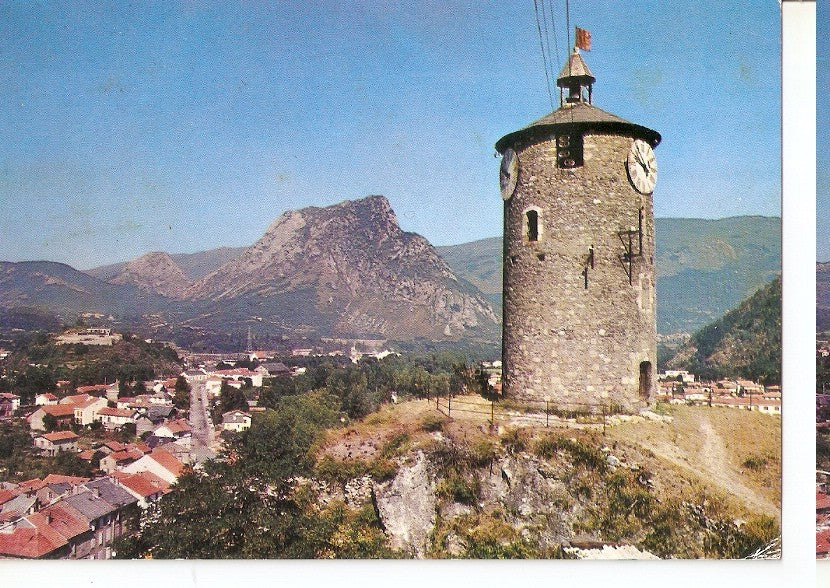 Postal 044873 : Tarascon-sur-Ariege (Ariege). La Tour de lHorloge