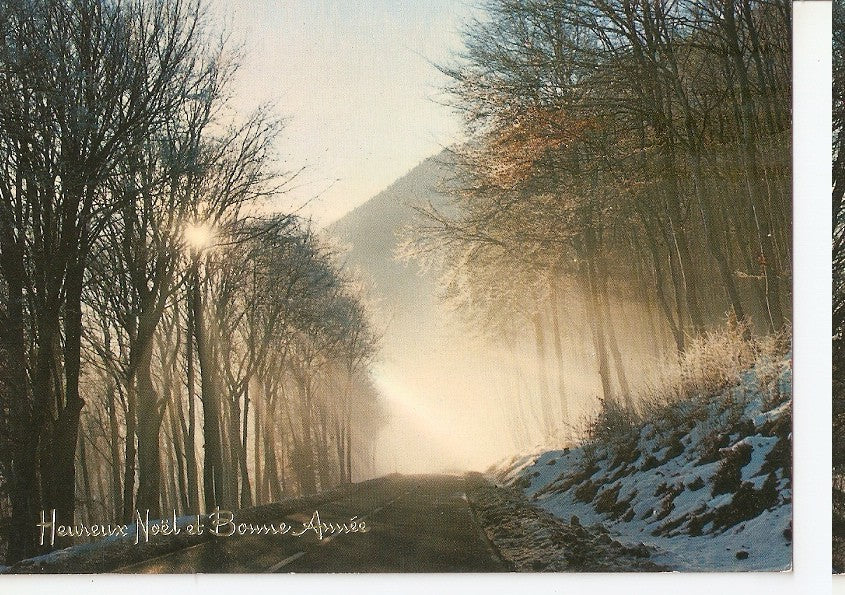 Postal 044876 : Heureux Noel et Bonne Amez