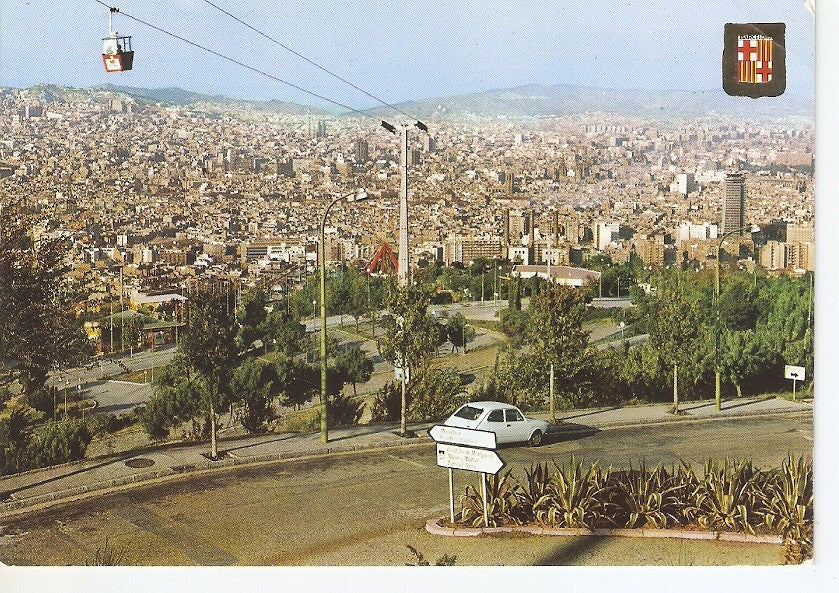 Postal 044880 : Barcelona. Panoramica