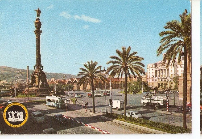 Postal 044885 : Barcelona. Puerto de la Paz