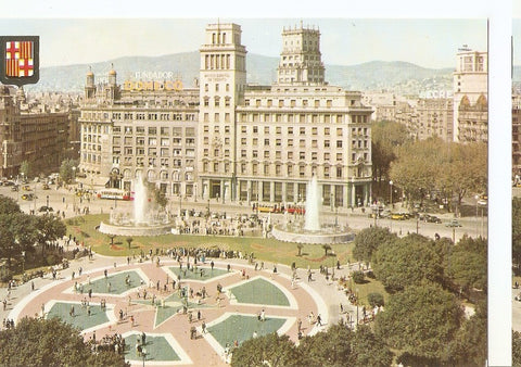 Postal 044899 : Barcelona. Plaza de Cataluña