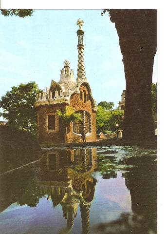 Postal 044919 : Barcelona. Parque Guell (arquitecte Gaudi)