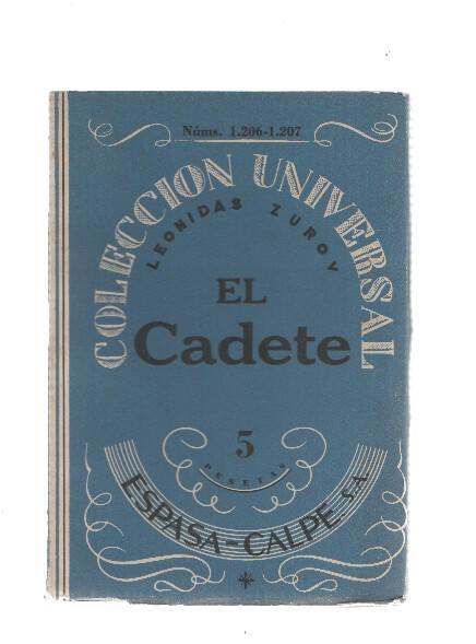 Coleccion Universal numero 1206/1207: El cadete