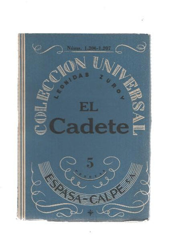 Coleccion Universal numero 1206/1207: El cadete