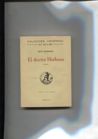 Coleccion Universal numero 522/525: El doctor Herbeau